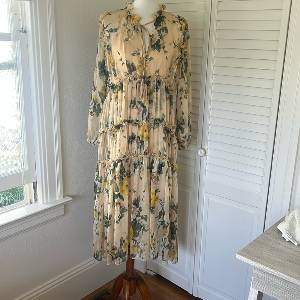 Flowy Midi Dress